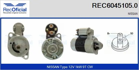 Starter (REC6045105.0)