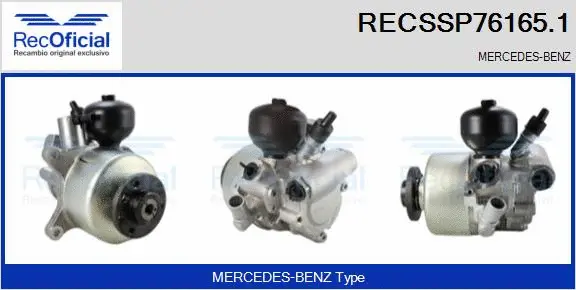Hydraulic Pump, steering (RECSSP76165.1)