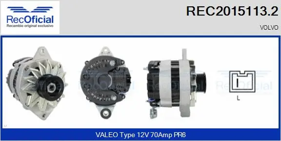 Alternator (REC2015113.2)