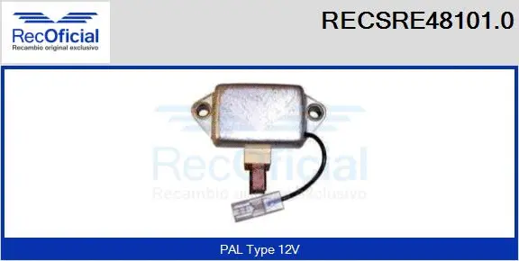 Alternator Regulator (RECSRE48101.0)