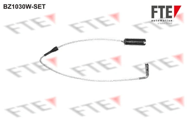 Warning Contact, brake pad wear (BZ1030W-SET)