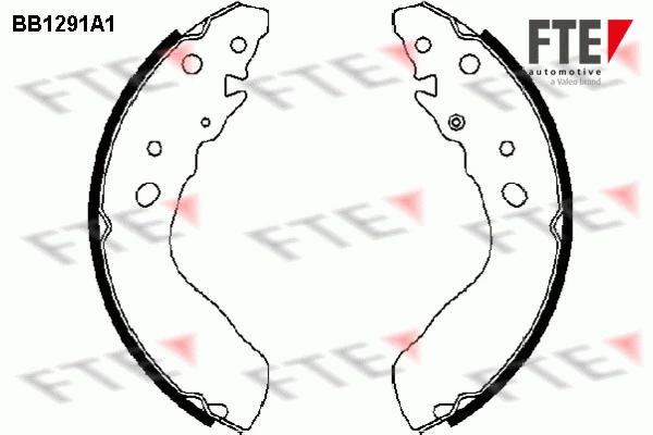 Brake Shoe Set (BB1291A1)