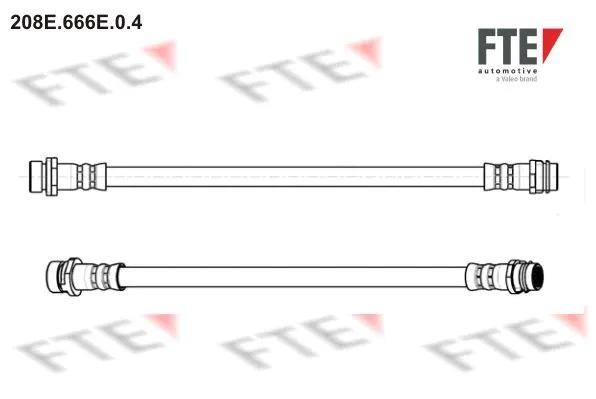 Brake Hose (208E.666E.0.4)