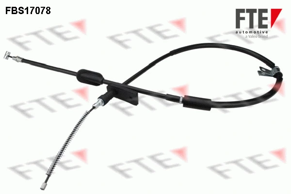 Cable Pull, parking brake (FBS17078)