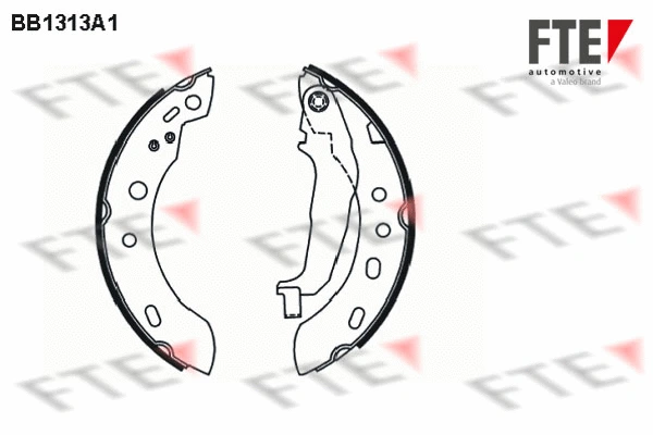 Brake Shoe Set (BB1313A1)