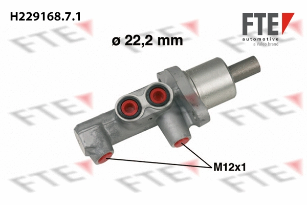 Brake Master Cylinder (H229168.7.1)