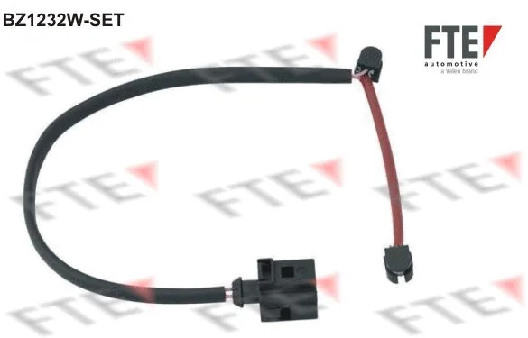 Warning Contact, brake pad wear (BZ1232W-SET)