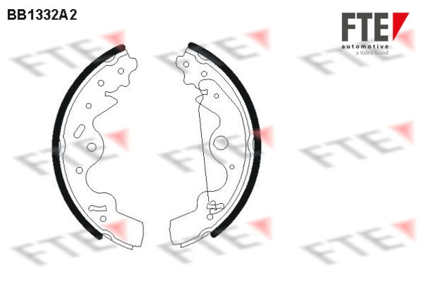 Brake Shoe Set (BB1332A2)