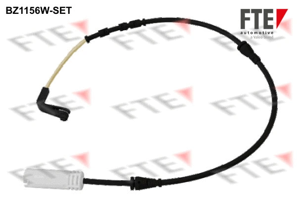 Warning Contact, brake pad wear (BZ1156W-SET)
