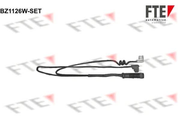 Warning Contact, brake pad wear (BZ1126W-SET)