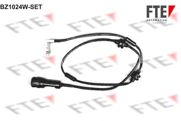 Warning Contact, brake pad wear (BZ1024W-SET)