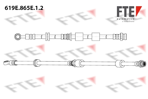 Brake Hose (619E.865E.1.2)