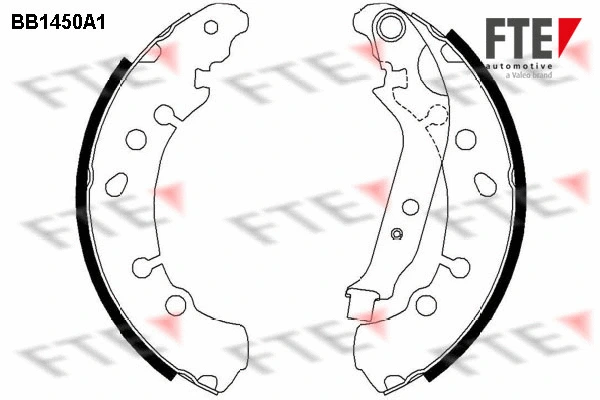 Brake Shoe Set (BB1450A1)