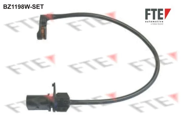 Warning Contact, brake pad wear (BZ1198W-SET)