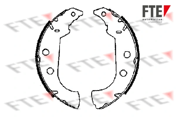 Brake Shoe Set (BB1108A1)