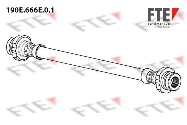 Brake Hose (190E.666E.0.1)