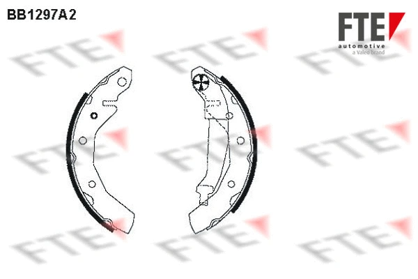 Brake Shoe Set (BB1297A2)