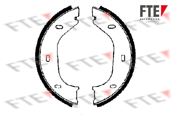 Brake Shoe Set, parking brake (BB1033A5)