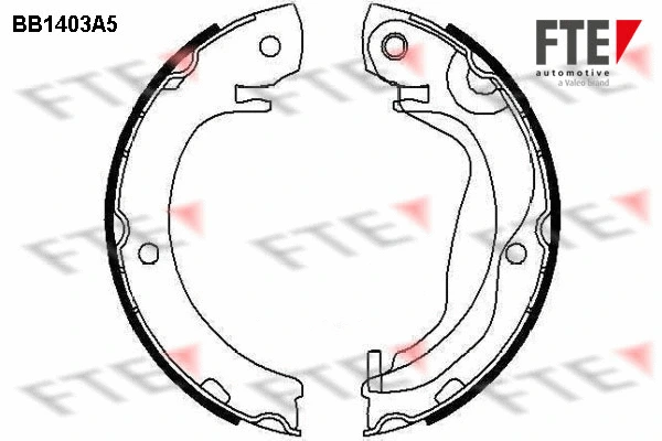 Brake Shoe Set, parking brake (BB1403A5)