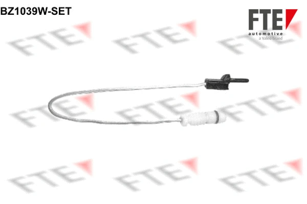 Warning Contact, brake pad wear (BZ1039W-SET)