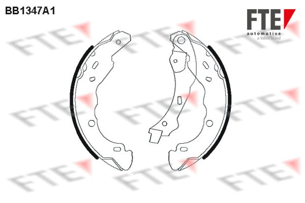 Brake Shoe Set (BB1347A1)