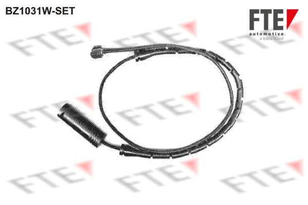 Warning Contact, brake pad wear (BZ1031W-SET)