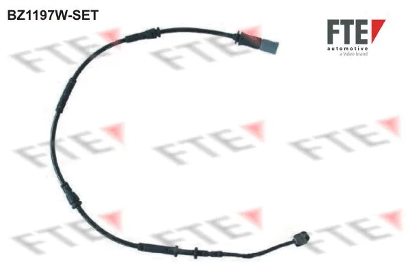 Warning Contact, brake pad wear (BZ1197W-SET)