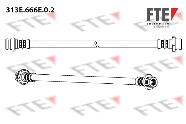 Brake Hose (313E.666E.0.2)