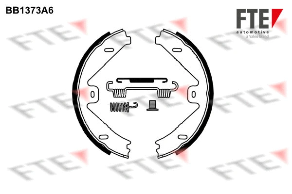 Brake Shoe Set, parking brake (BB1373A6)