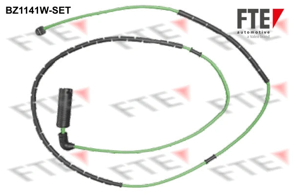 Warning Contact, brake pad wear (BZ1141W-SET)