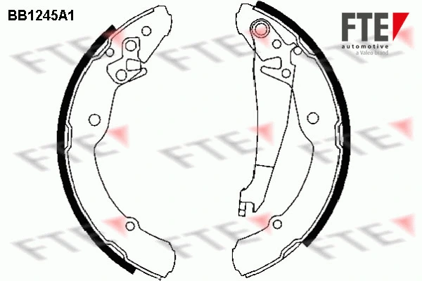 Brake Shoe Set (BB1245A1)