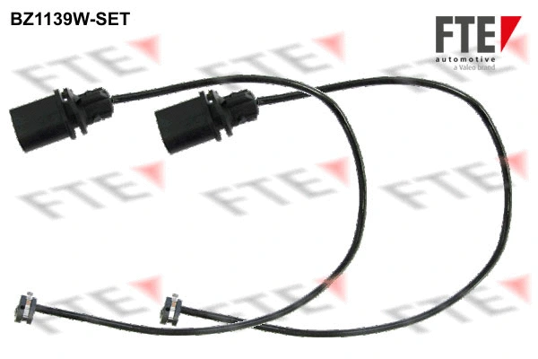 Warning Contact, brake pad wear (BZ1139W-SET)