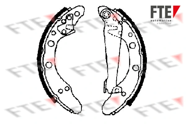 Brake Shoe Set (BB1032A1)