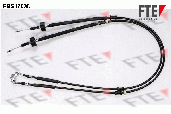 Cable Pull, parking brake (FBS17038)