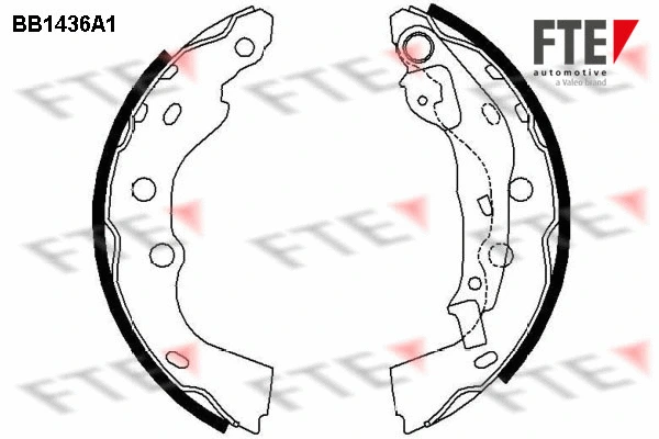 Brake Shoe Set (9100160)