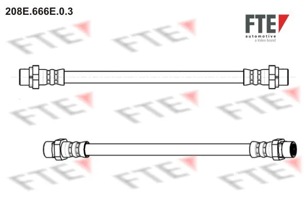 Brake Hose (208E.666E.0.3)