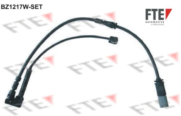 Warning Contact, brake pad wear (BZ1217W-SET)