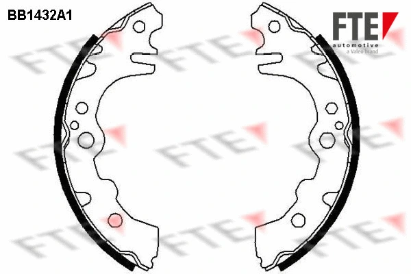 Brake Shoe Set (BB1432A1)