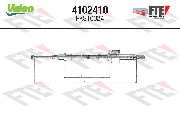 Cable Pull, clutch control (4102410)