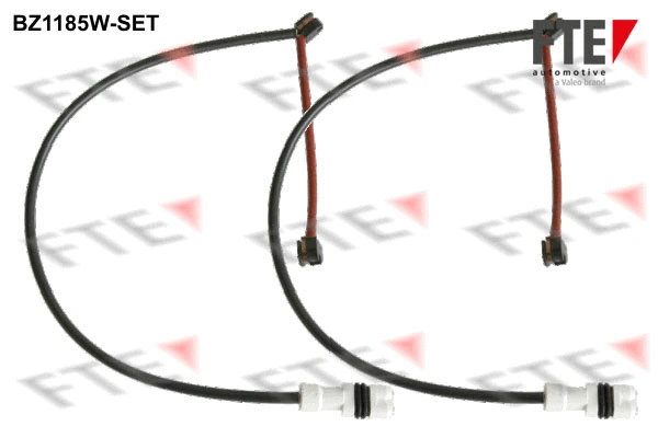 Warning Contact, brake pad wear (BZ1185W-SET)