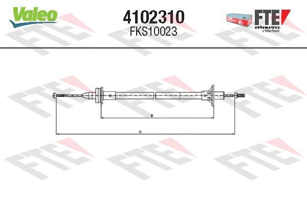Cable Pull, clutch control (4102310)