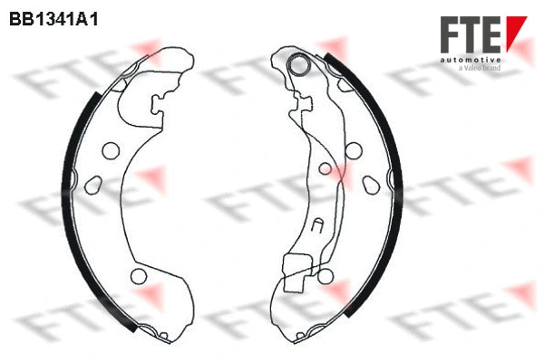Brake Shoe Set (BB1341A1)