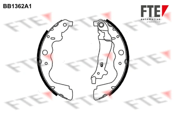 Brake Shoe Set (BB1362A1)