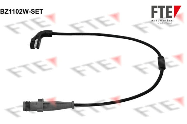 Warning Contact, brake pad wear (BZ1102W-SET)