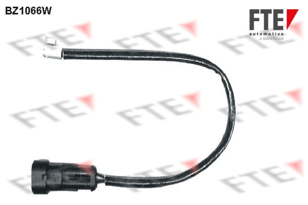 Warning Contact, brake pad wear (BZ1066W)