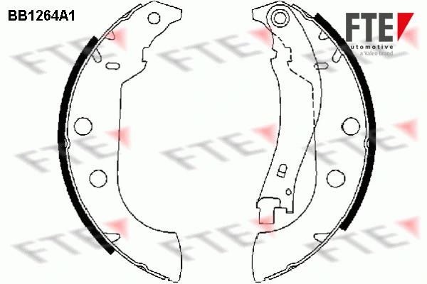 Brake Shoe Set (BB1264A1)