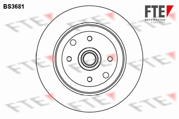 Brake Disc (BS3681)