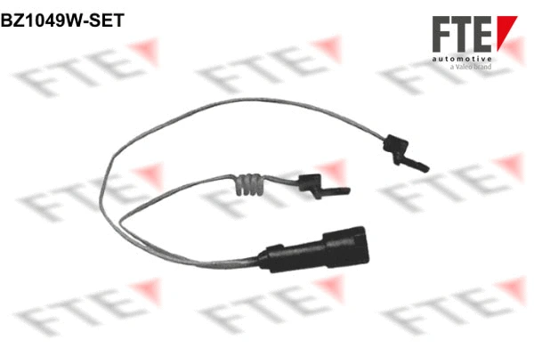 Warning Contact, brake pad wear (BZ1049W-SET)