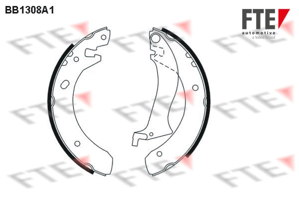 Brake Shoe Set (BB1308A1)