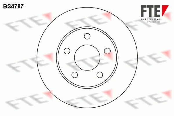 Brake Disc (BS4797)